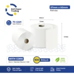 Thermal Paper Roll - 57mm*60mm